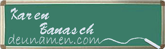 Karen Banasch Visitenkarte
